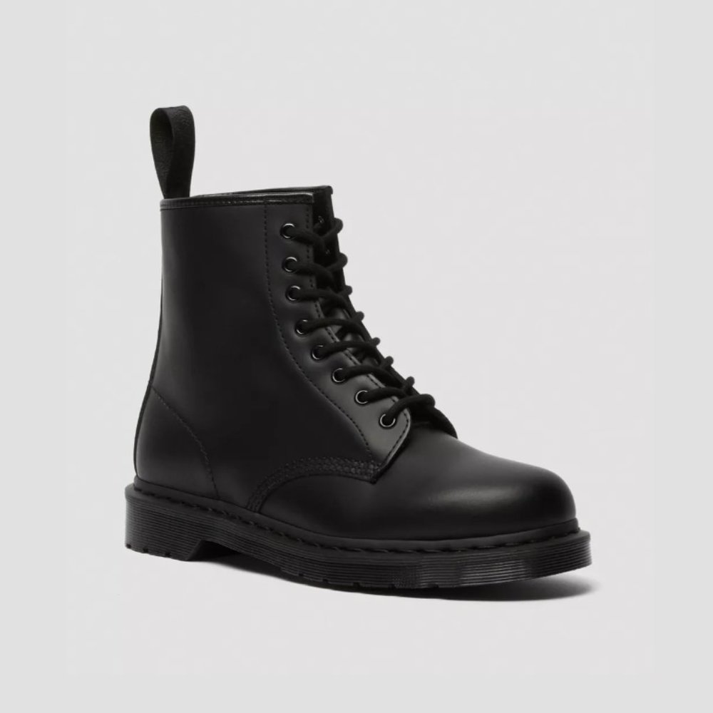 Dr. Martens 1460 Mono Smooth Leather Lace Up Boots